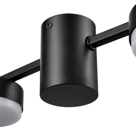 8187/4C COMFI LN25 207 черный, металл Люстра потолочная LED GX53 4*7W 220V SANATA