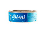 Полнорационный консервированный корм для кошек Mi-Mi с белой рыбой 80 г