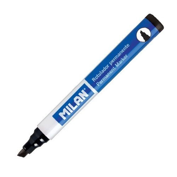 Marker \ Маркер \BOX 12 BLACK PERMANENT MARKERS BEVEL-EDG
