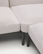 Sorells Уличный модульный 5-местный угловой диван бежевый