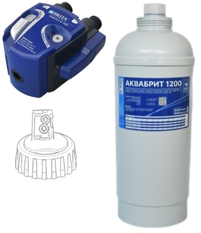 Фильтр многоступенчатой очистки воды АКВАБРИТ АБ-1200 bypass 0-70%