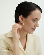 Кольцо Гортензия мини 3 лепестка