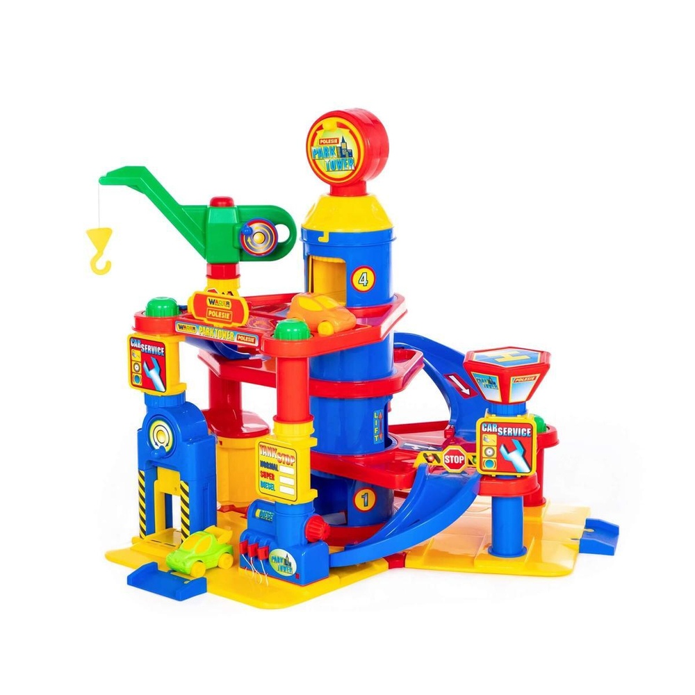 Паркинг 4-уровневый с авто. коробка (Полесье)