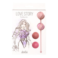 Набор сменных вагинальных шариков 2,9см Lola Games Love Story Valkyrie Pink 3013-01lola