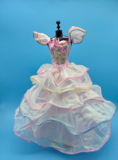 Одежда для куклы Барби винтаж платье 0151