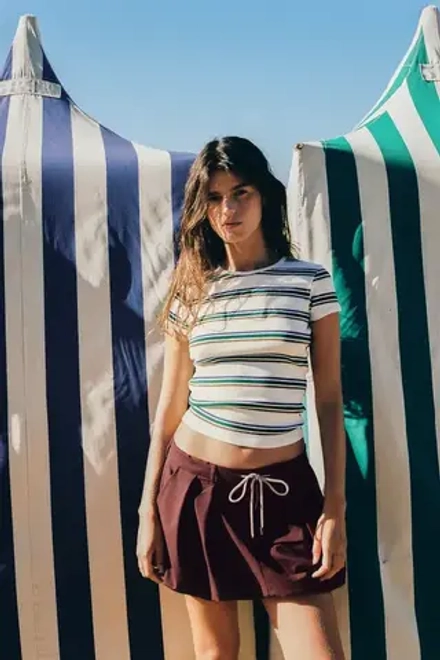 ZARA ФУТБОЛКА В ПОЛОСКУ, ПОЛОСКИ