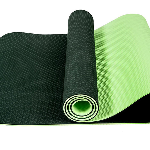 Yoqa xalçası \ Yoga Mat \ Коврик для йоги TPE 6мм Olive Black