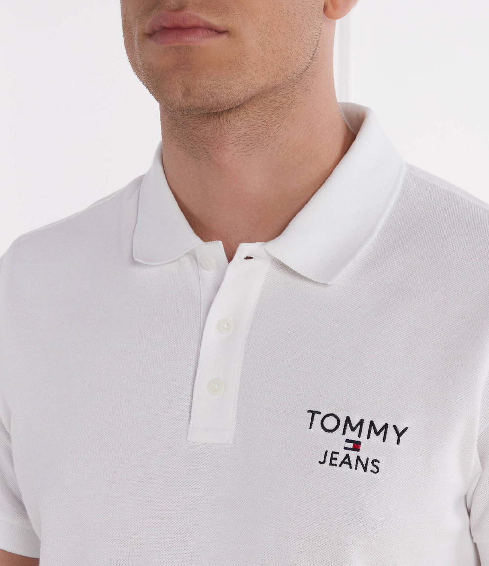 Поло Tommy Jeans - белый(DM0DM18927)