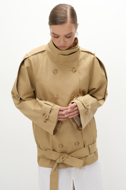 Тренч укороченный