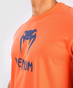 Футболка Venum Classic Orange/Navy Blue