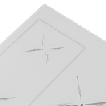 Индукционная варочная панель с объединением зон Bridge Induction MAUNFELD CVI453SBWHA Inverter