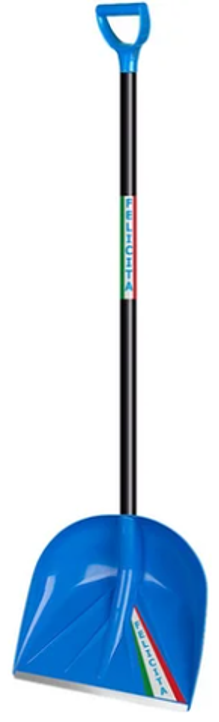 Лопата снеговая Центроинструмент Феличита 1022-Ч синяя