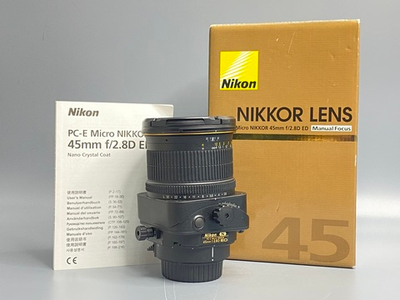 Nikon 45mm 2.8D ED PC-E Micro Nikkor