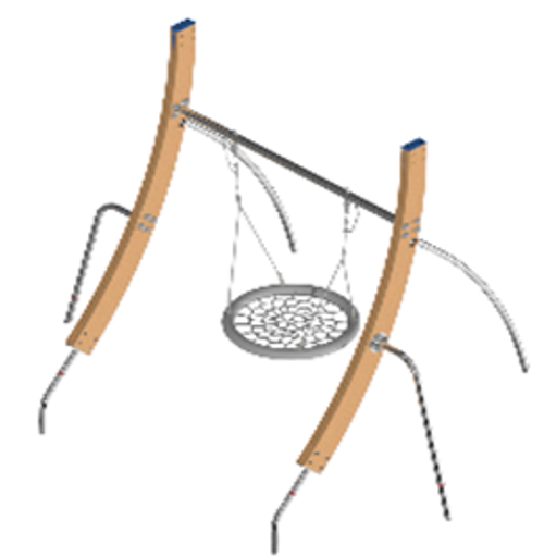 Качели-гнездо (ЛГ0014-04)