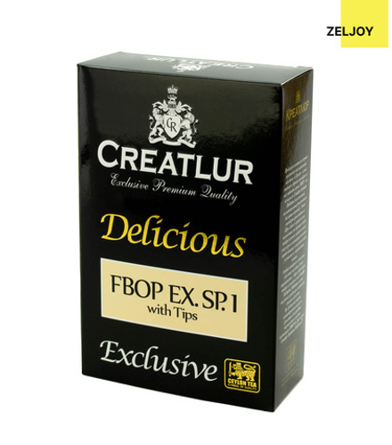 Чай Креатлюр Delicions Exclusive (FBOP Ex.Sр1 с типсами) черный 200 гр.