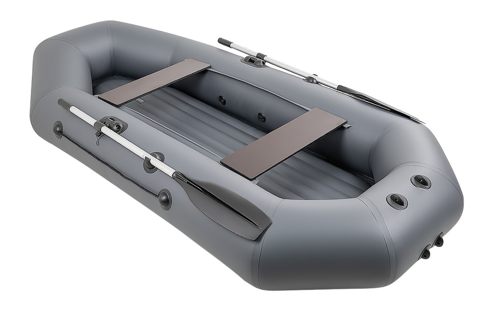 Аква-мастер 280 НД - надувное дно, графит (Надувная Лодка ПВХ)