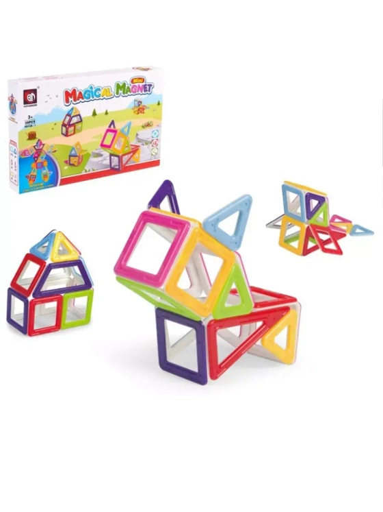 Конструктор магнитный Мини-магнит кошка, 38 деталей