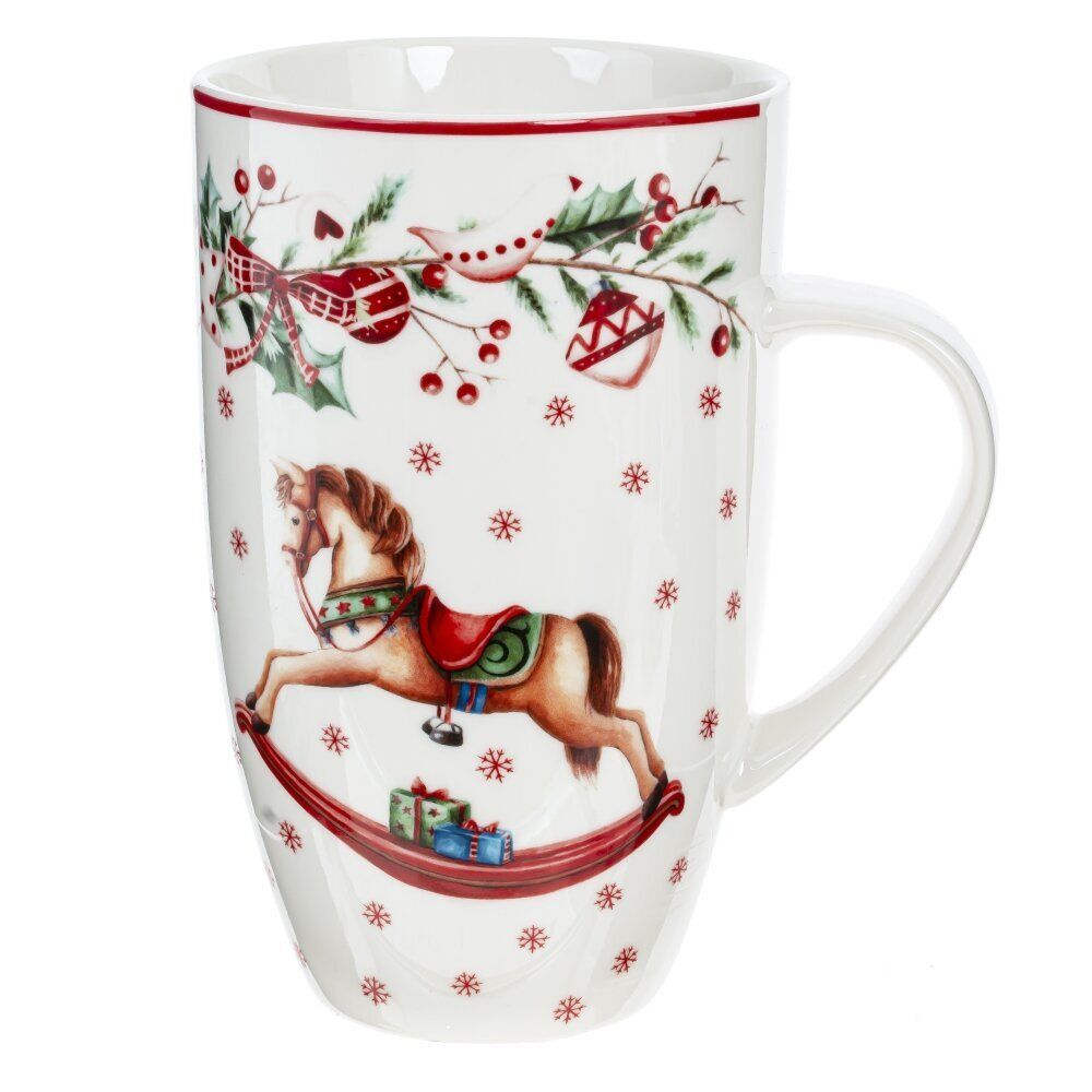GAEM Кружка "Лошадка-качалка", 700 мл, L13 W9 H15,5 см