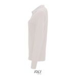 Рубашка поло с длинным рукавом Perfect, женская. Чёрный  S