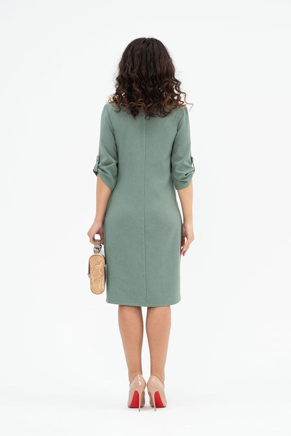 Платье Майра (48-56) Serenada фисташковый (Акция)