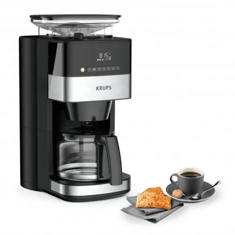 Капельная кофеварка KRUPS Grind Aroma KM832810