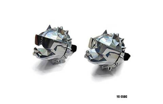 Ароматизатор-игрушка -на обдув- Собачки ПИТБУЛЬ - YC-35DC Dazzle colour white