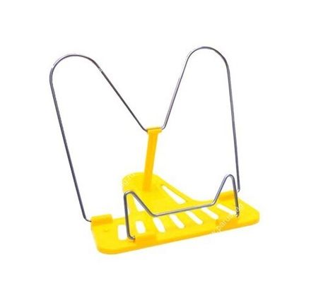 Подставка для книг, пластиковый корпус, пластиковый упор, ассорти, Пчёлка ПК40