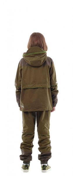 Костюм противоэнцефалитный «Элит Барьер» для детей (хаки/салатовый)