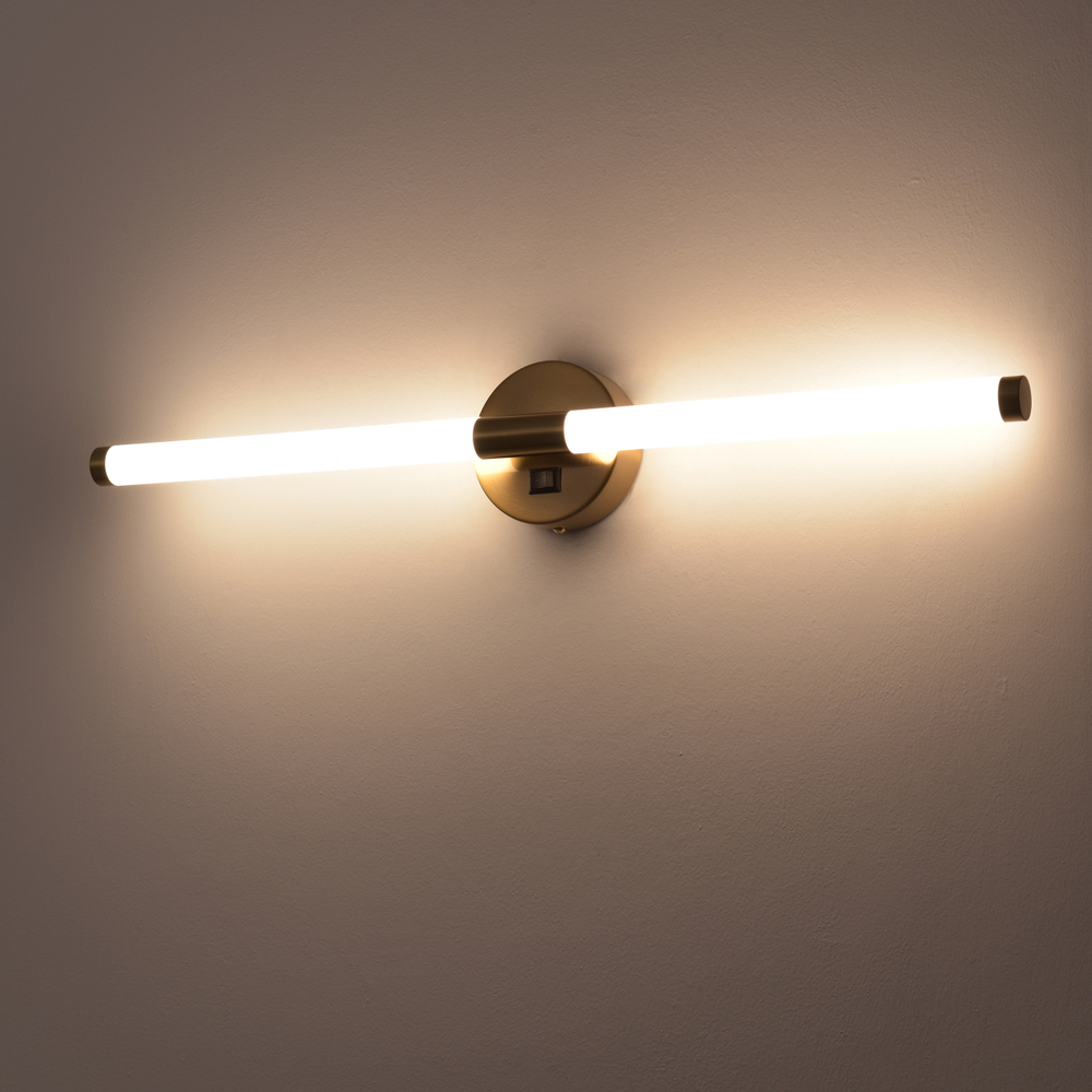 201021 Бра NOCE LED 14W 830LM ЛАТУНЬ 3000/4000/6000K