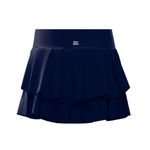 ОДЕЖДА ДЛЯ ТЕННИСА Девочки, Юбка BIDI BADU CREW PLEATED JUNIOR SKORT .