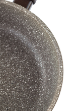Сотейник TimA Art granit induction AТI-2024, 24 см, съемная ручка, коричневый