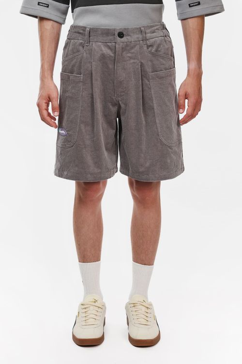 Шорты Velvet серый