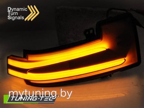 Повторители поворота IN THE MIRROR SMOKE LED SEQ для  MERCEDES W166/ W463/ W251