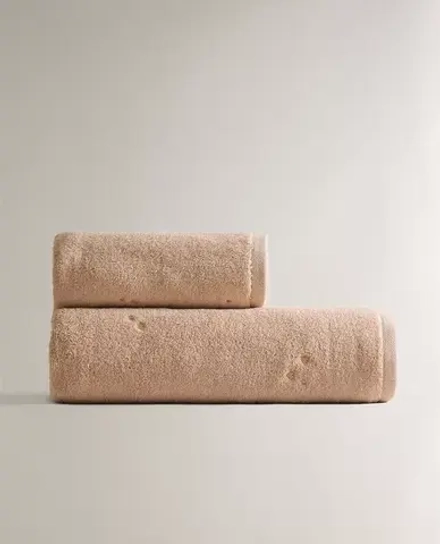 ZARA HOME ДЕТСКОЕ БАННОЕ ПОЛОТЕНЦЕ С МОТИВАМИ «ЗВЕЗДОЧКИ И СЕРДЕЧКИ», РОЗОВЫЙ