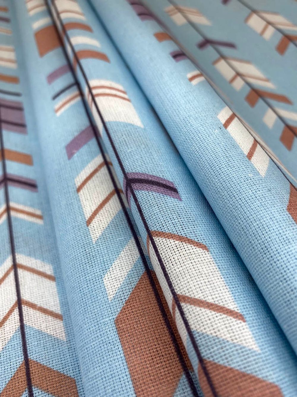 Наволочка 1шт бязь Сказка "Индейцы (компаньон)" 50x70 см