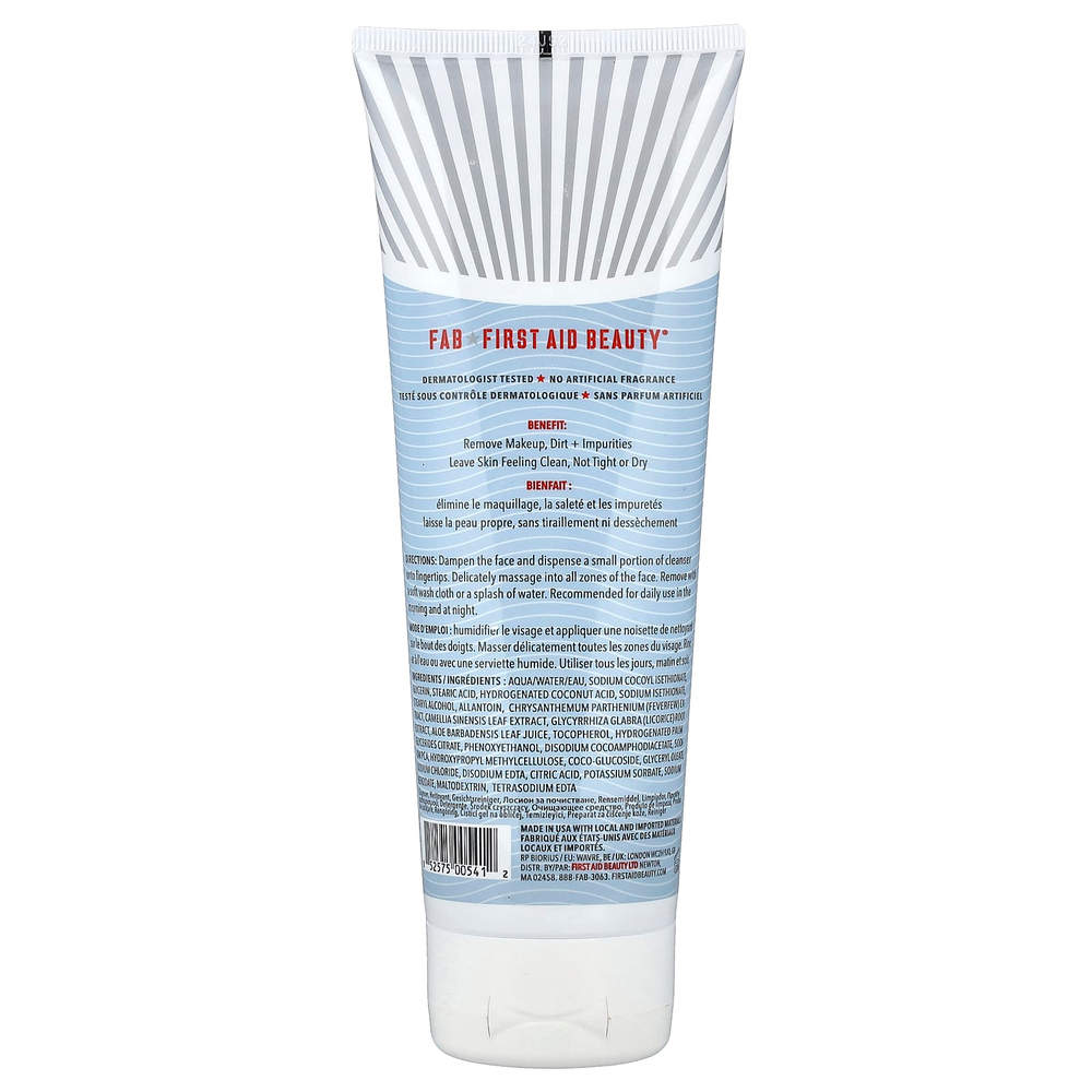 First Aid Beauty, Pure Skin, очищающее средство для лица, 226 г (8 унций)