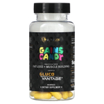 ALPHA LION, Gains Candy, Gluco Vantage, 60 капсул (100 мг в одной капсуле)