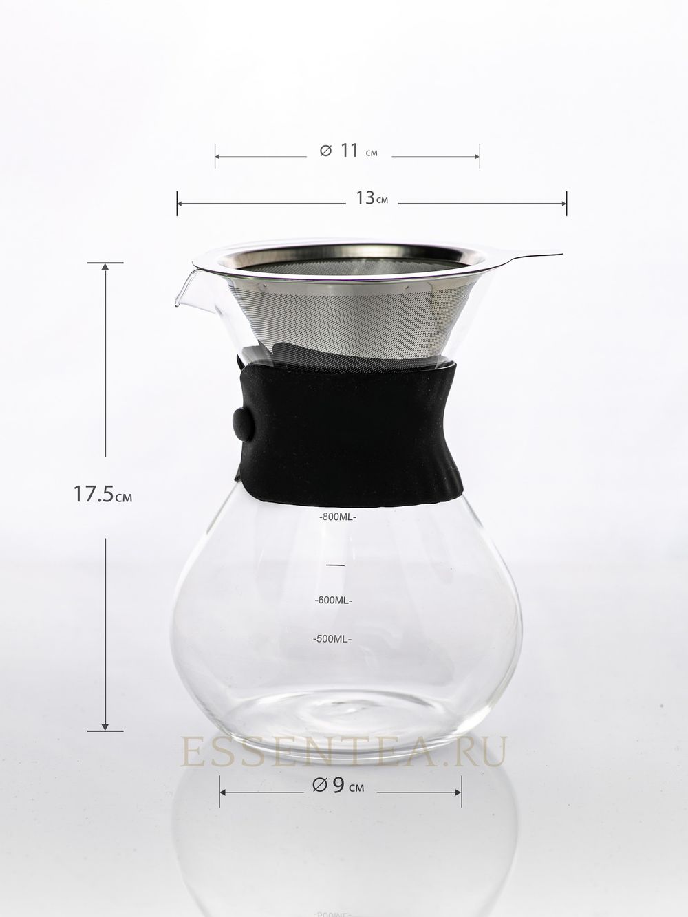 размеры кофейника