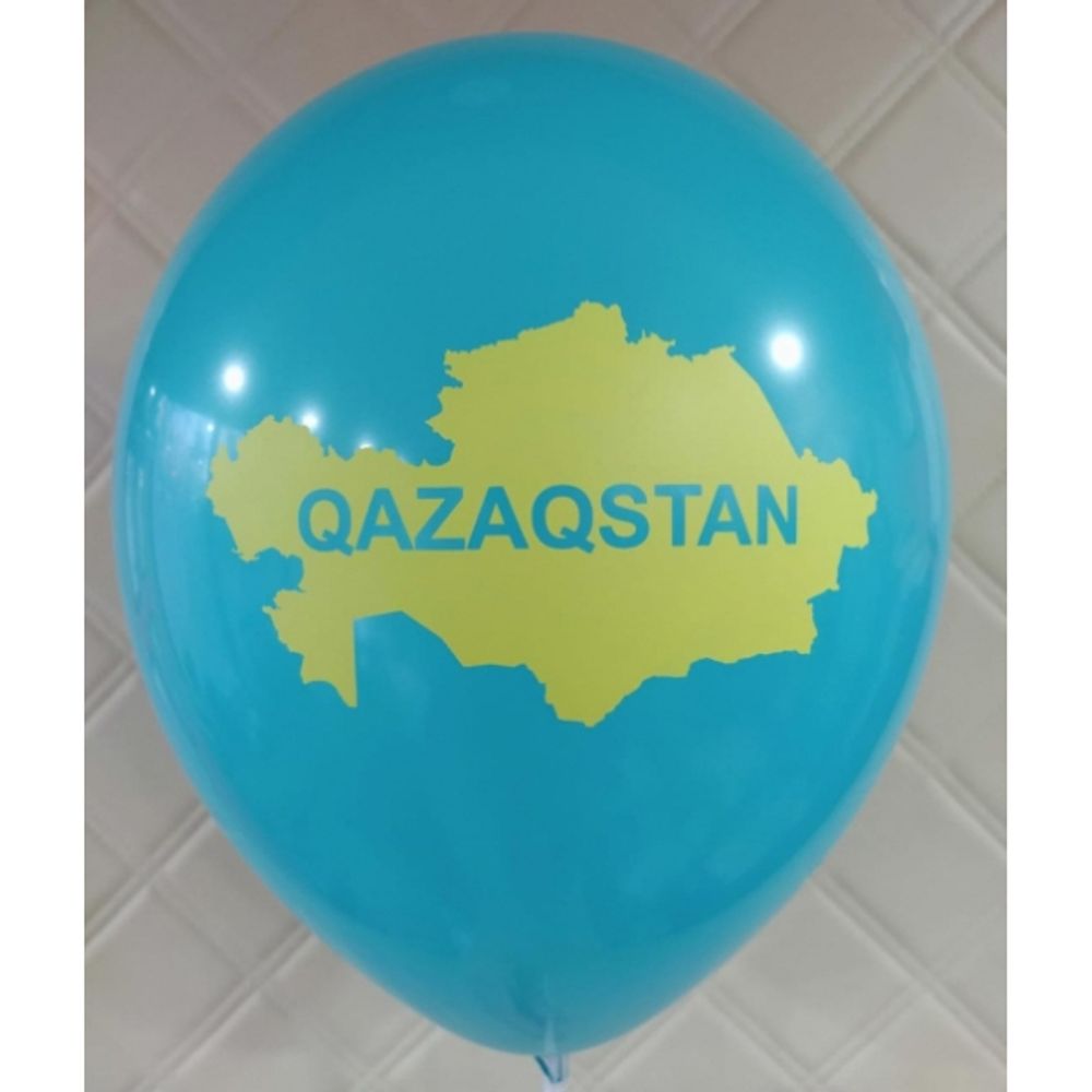 Шар 12&quot; Ассорти Казахстан 038  Sp 10 шт