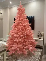 Искусственная розовая елка «Фламинго» (пвх) 270 см / 2.7 м