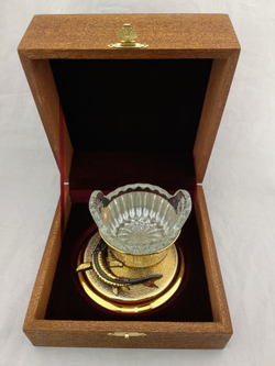 Икорница "Золотая кадка" N3