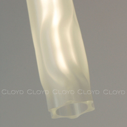 Подвесной светильник Cloyd ICEBERG-A P1 / Ø8 см - латунь - белое матовое стекло (арт.11643)