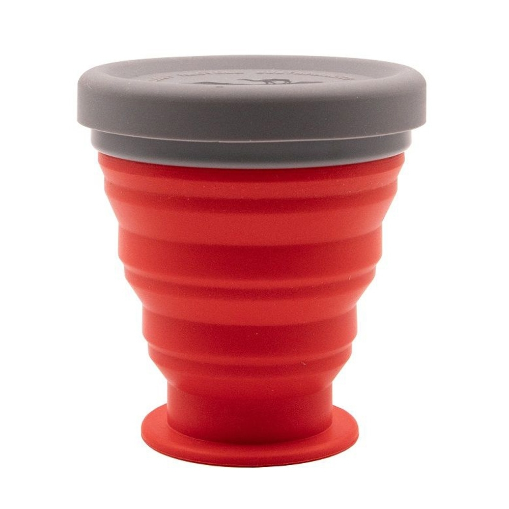 Tramp Стакан силиконовый 200 мл, TRC-126, оливковый