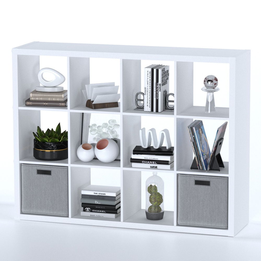 Стеллаж Фора 12, 112*147*38, белый