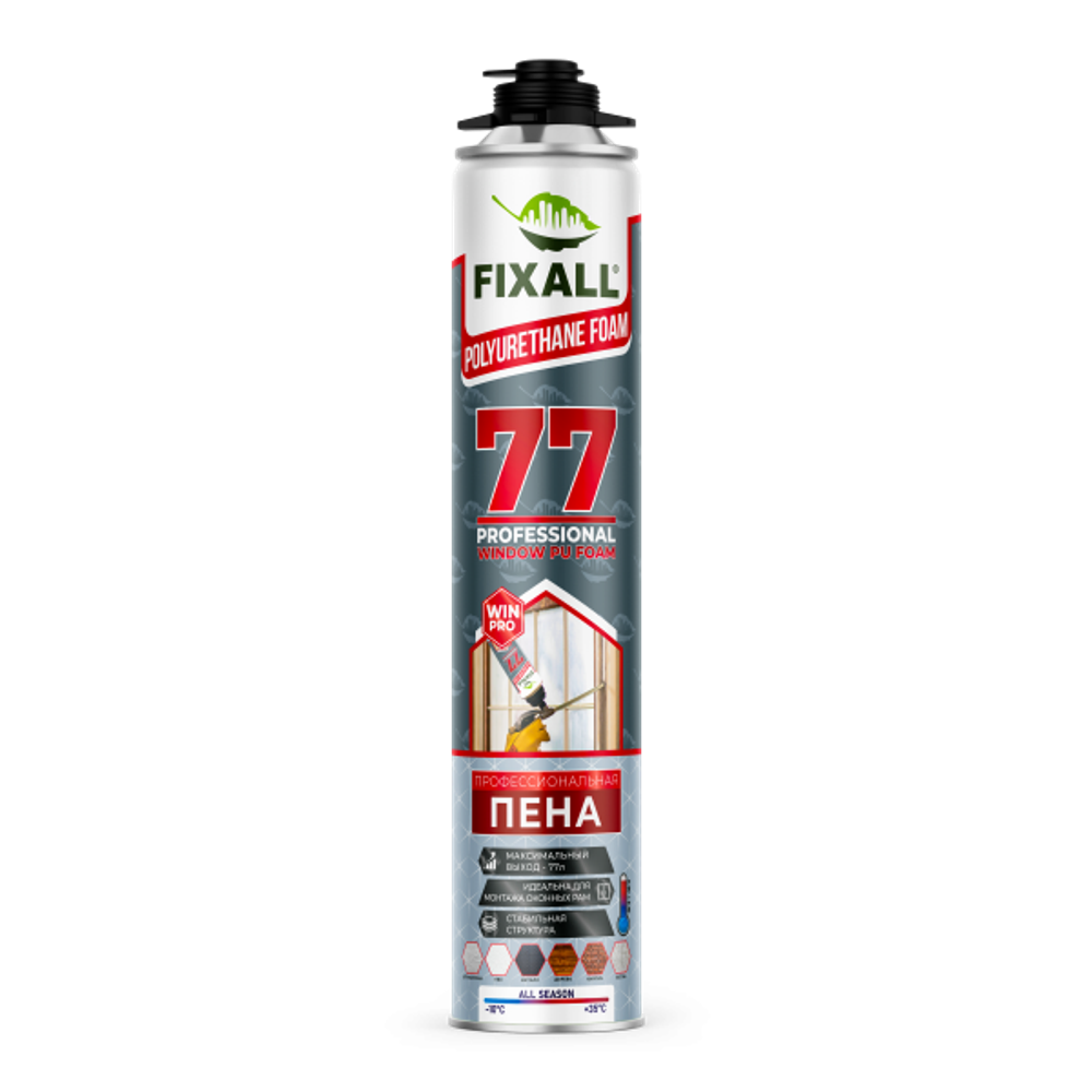 Пена Профессиональная FIXALL 77 890мл