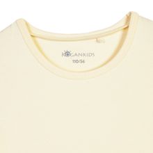 Ванильная футболка для девочки KOGANKIDS