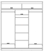 Шкаф-купе 3д «Сорренто» П6.949.1.01