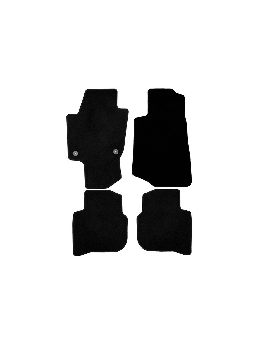 Коврики в салон для JETTA VA3 2023- седан, 4шт. (текстиль) KLEVER0112800101200K