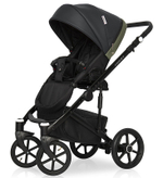Детская коляска Riko Basic Ozon 3 в 1 02 черно-зеленый