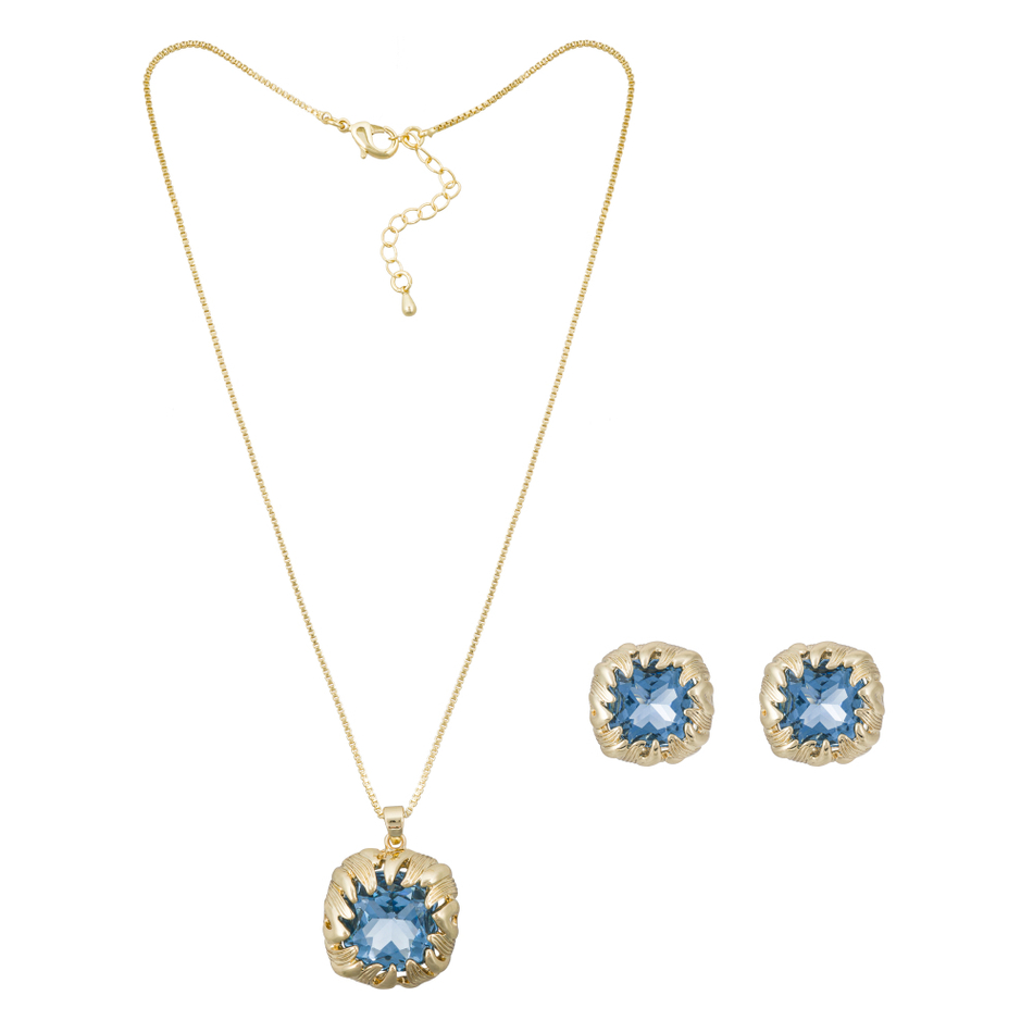 Комплект Fiore Luna, колье и серьги SG209474E-001 G